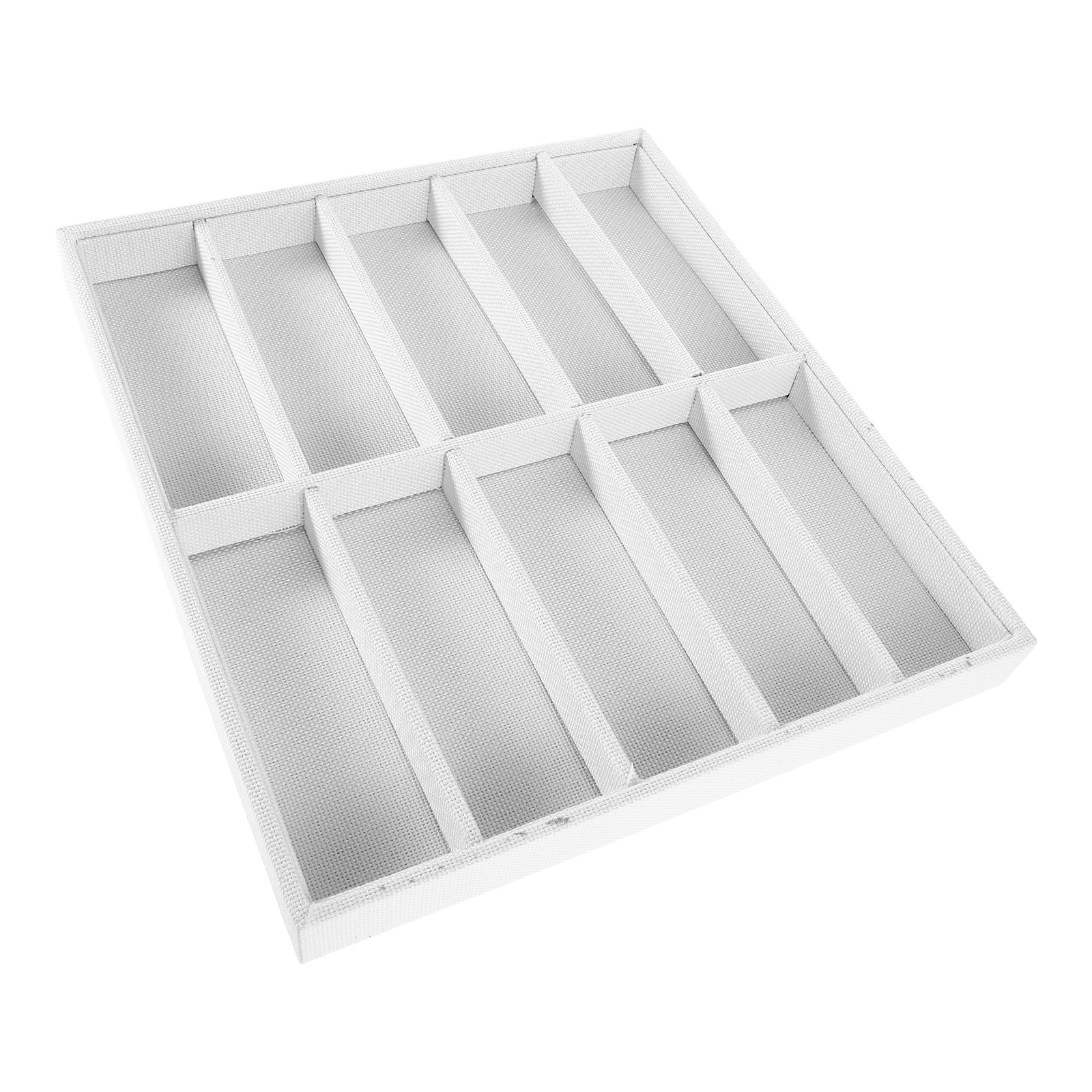 Home Textiles Store - 10 Slots Sunglasses Organizer Linen Fabric