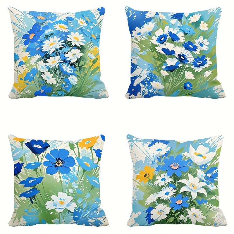 Pillow Insert 18X18 - Pillow Covers Set of 4 Rural