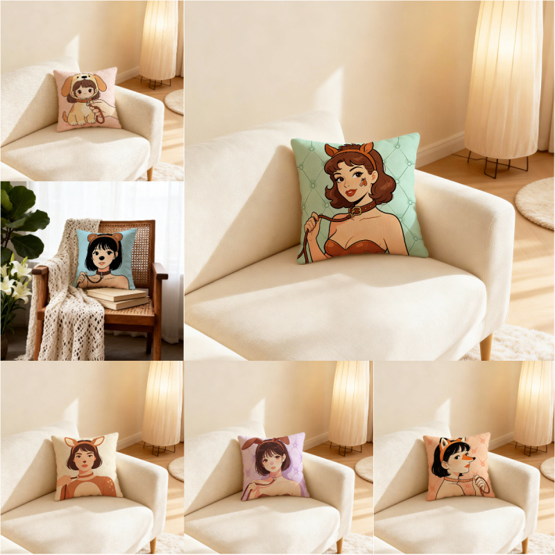 Pillow Insert 18X18 - Euphoria Season 3 Woof Woof Girl