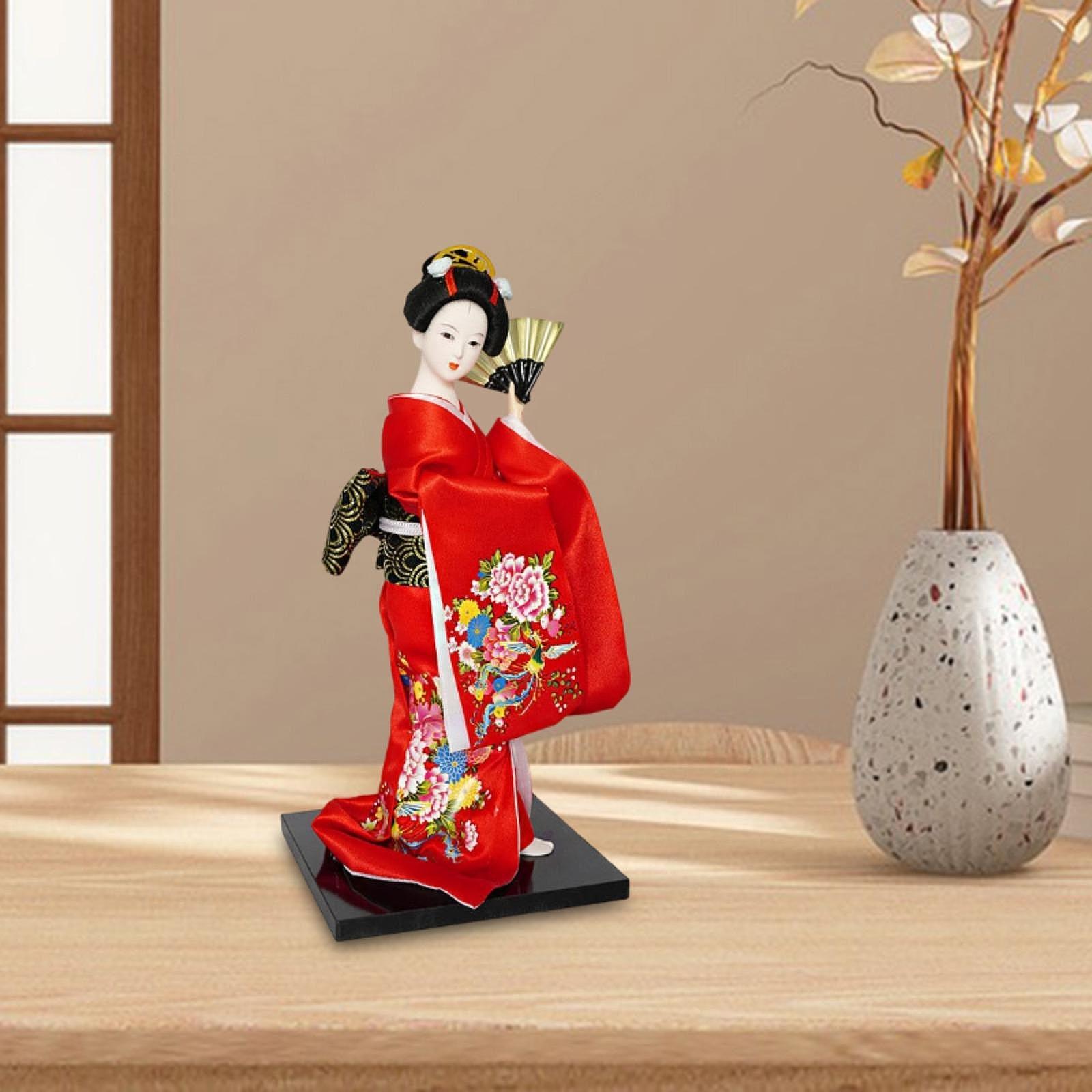 Home Textiles Store - Japanese Geisha Kimono Doll Collectible Souvenir