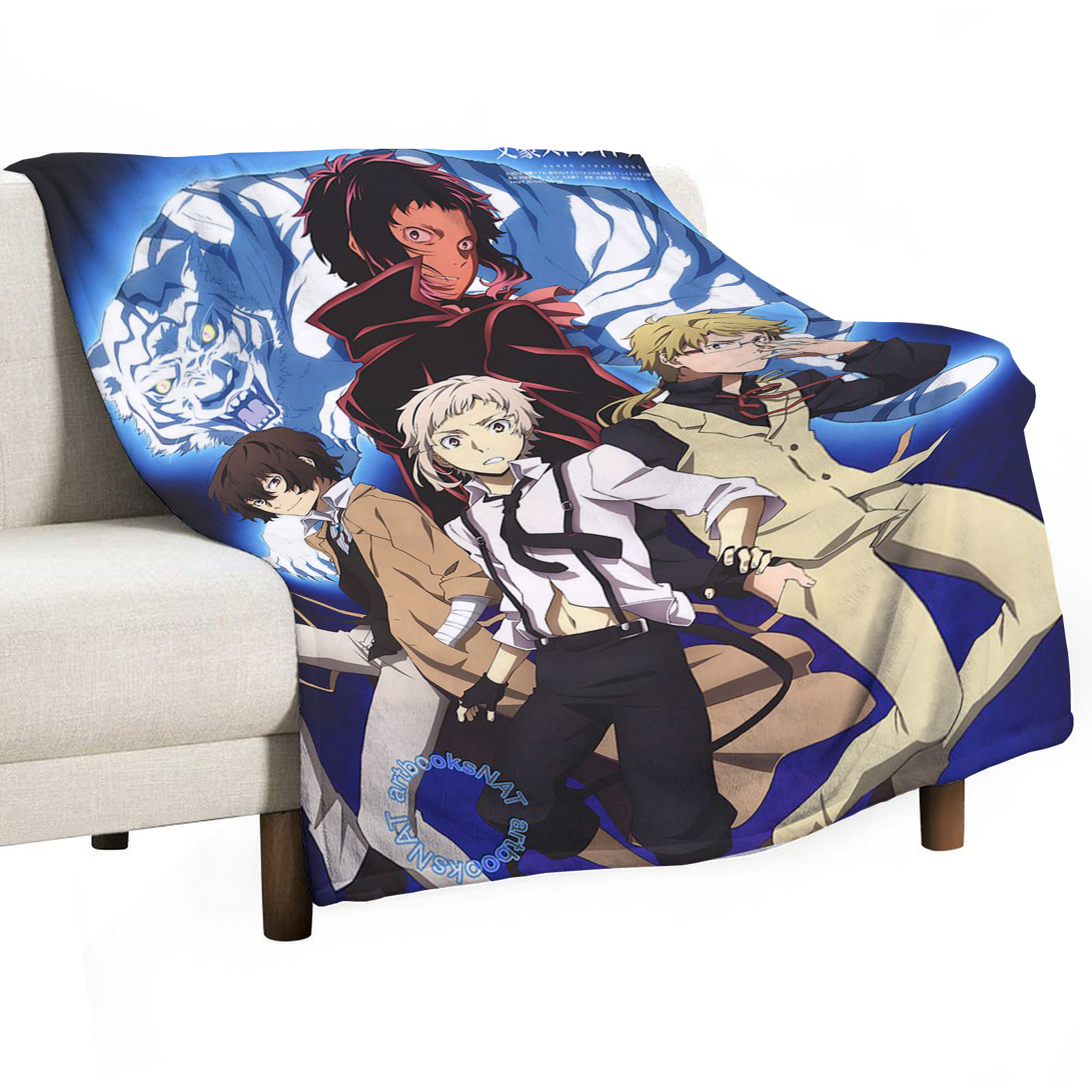 Luxury Home Textiles Usa - Bungo Stray Dogs Sofa Throw Blanket