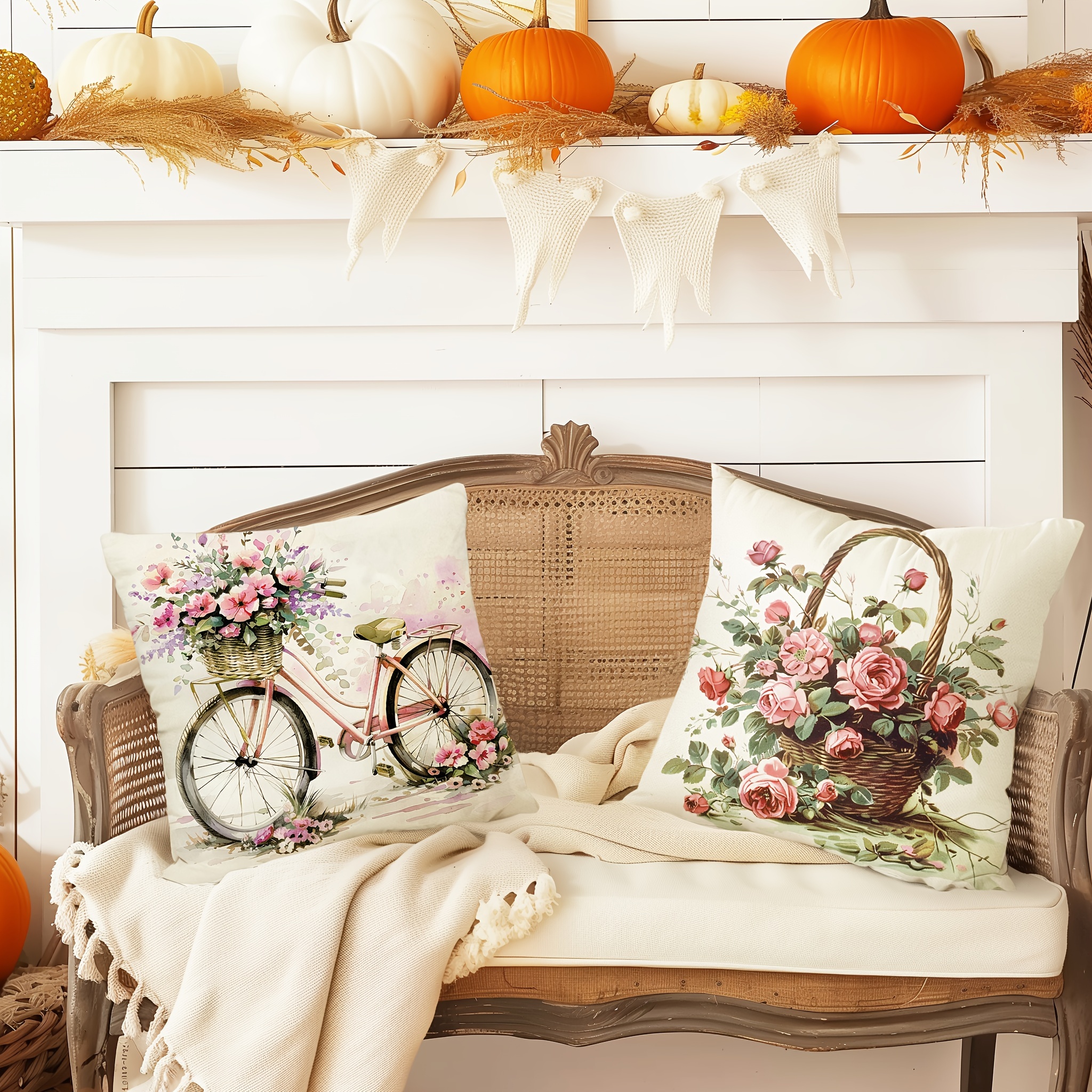 Pillow Covers Set of 4 Vintage - Pillow Insert 18X18 recensione e prezzo