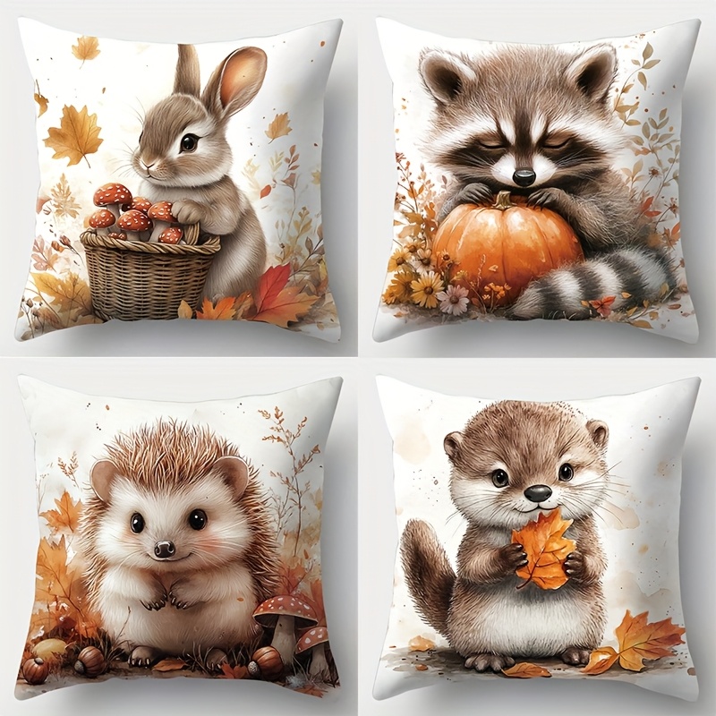 Pillow Covers Set of 4 Autumn  - Pillow Insert 18X18 recensione e prezzo