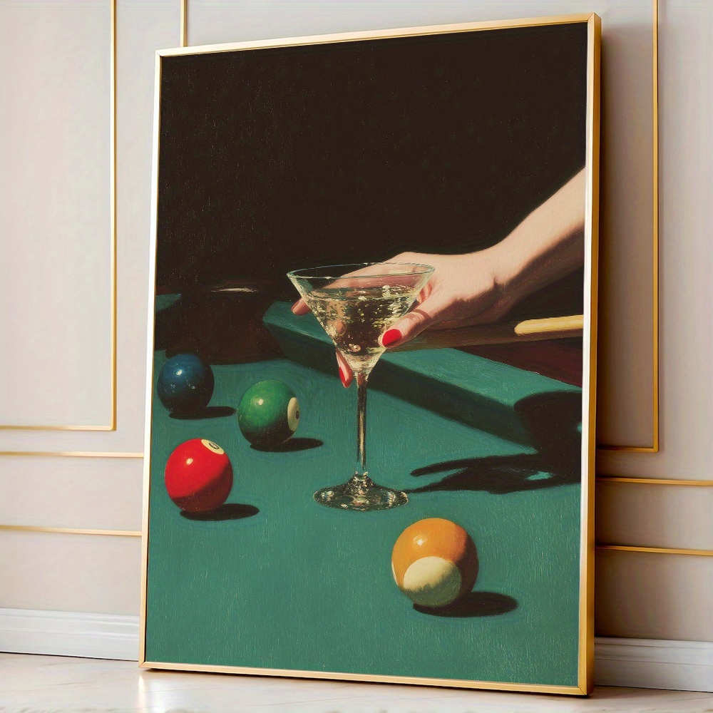 1pc Vintage Billiards Cocktail - Vintage Home Textiles recensione e prezzo