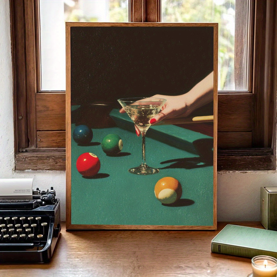 1pc Vintage Billiards Cocktail - Vintage Home Textiles recensione e prezzo