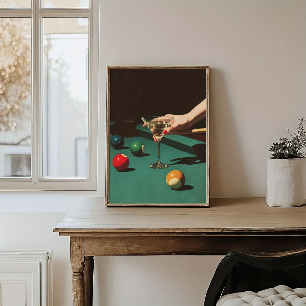 1pc Vintage Billiards Cocktail - Vintage Home Textiles recensione e prezzo