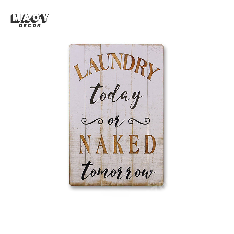 Slogan Metal Tin Sign Laundry  - Vintage Home Textiles recensione e prezzo