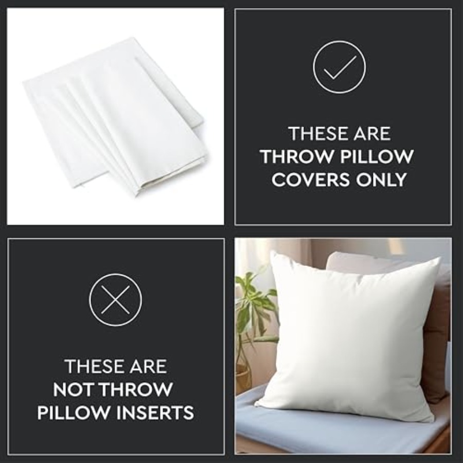 Throw Pillow Covers 18x18 in S - Pillow Insert 18X18 recensione e prezzo