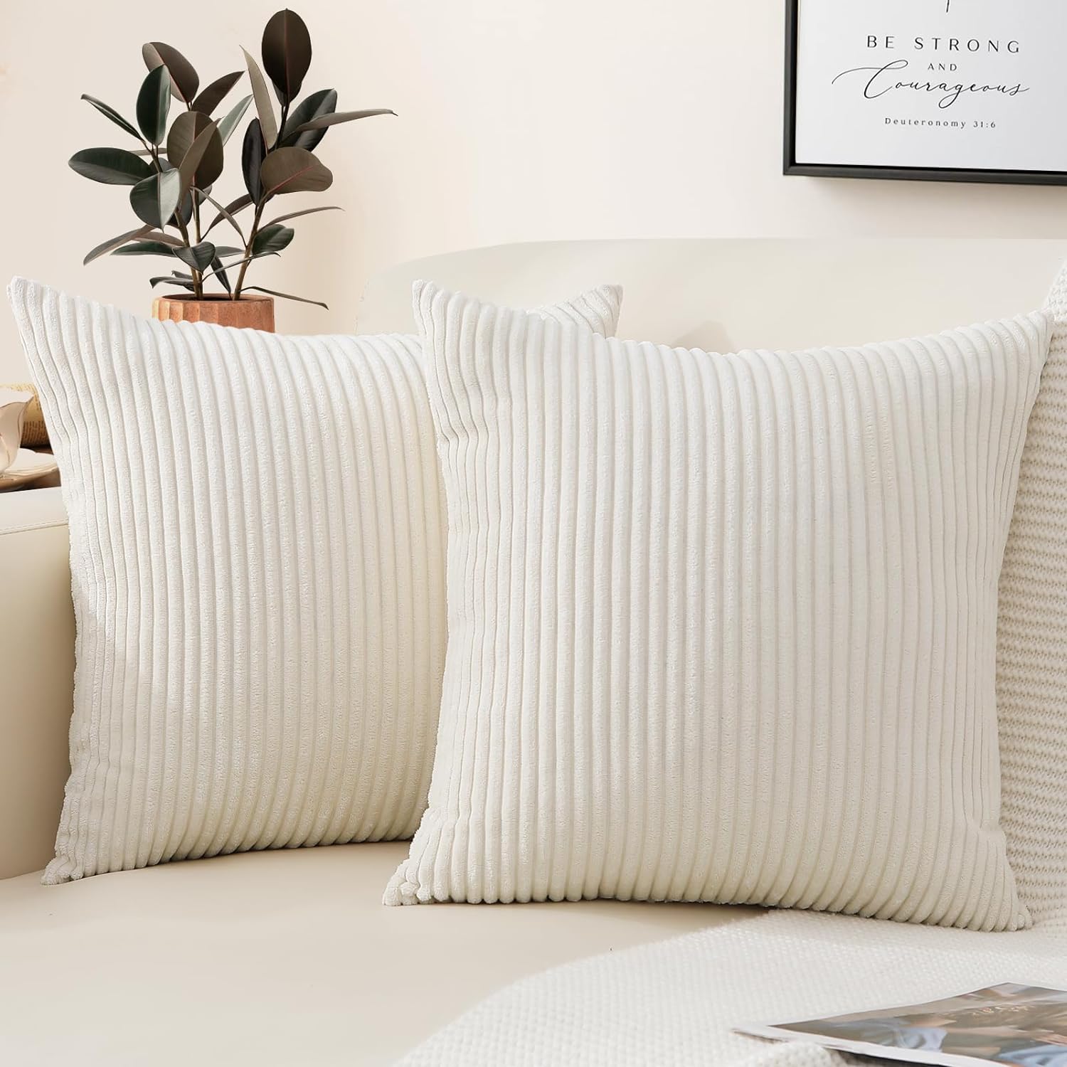 Corduroy Throw Pillow Covers 1 - Pillow Insert 18X18 recensione e prezzo
