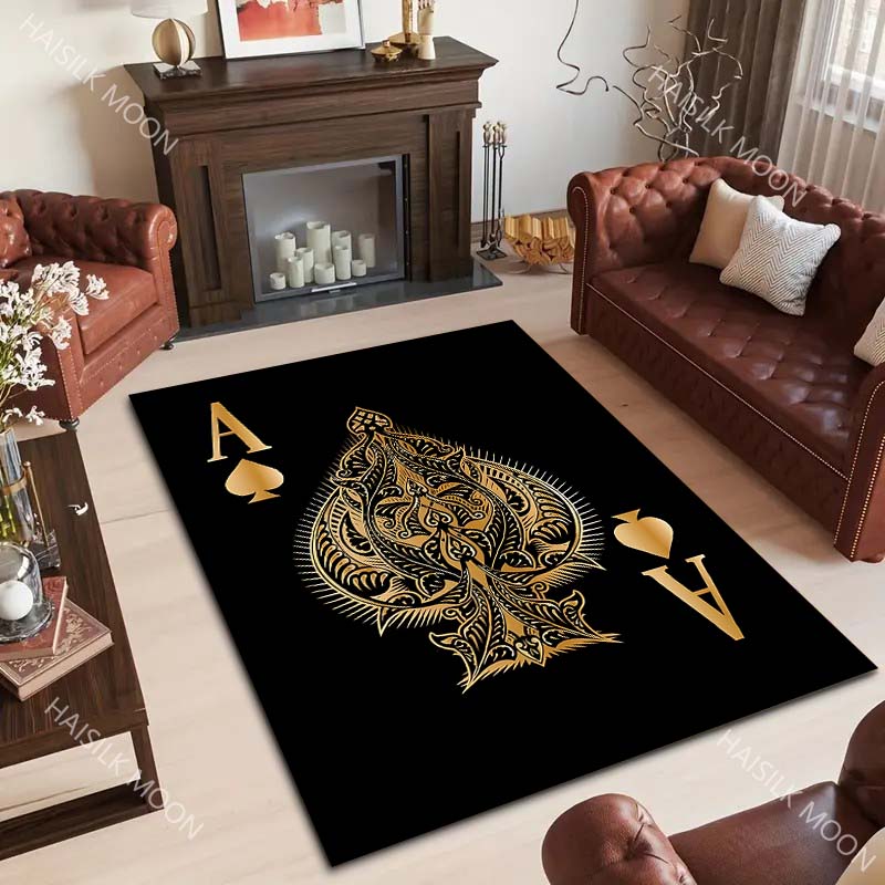 6 Styles Black Playing Card Ac - Home Textiles Luxury recensione e prezzo