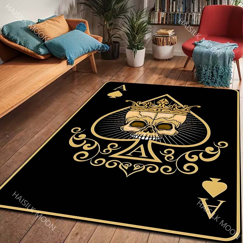 6 Styles Black Playing Card Ac - Home Textiles Luxury recensione e prezzo