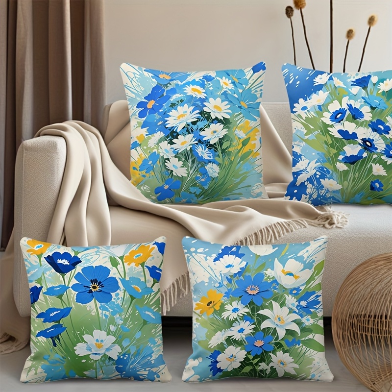 Pillow Covers Set of 4 Rural F - Pillow Insert 18X18 recensione e prezzo