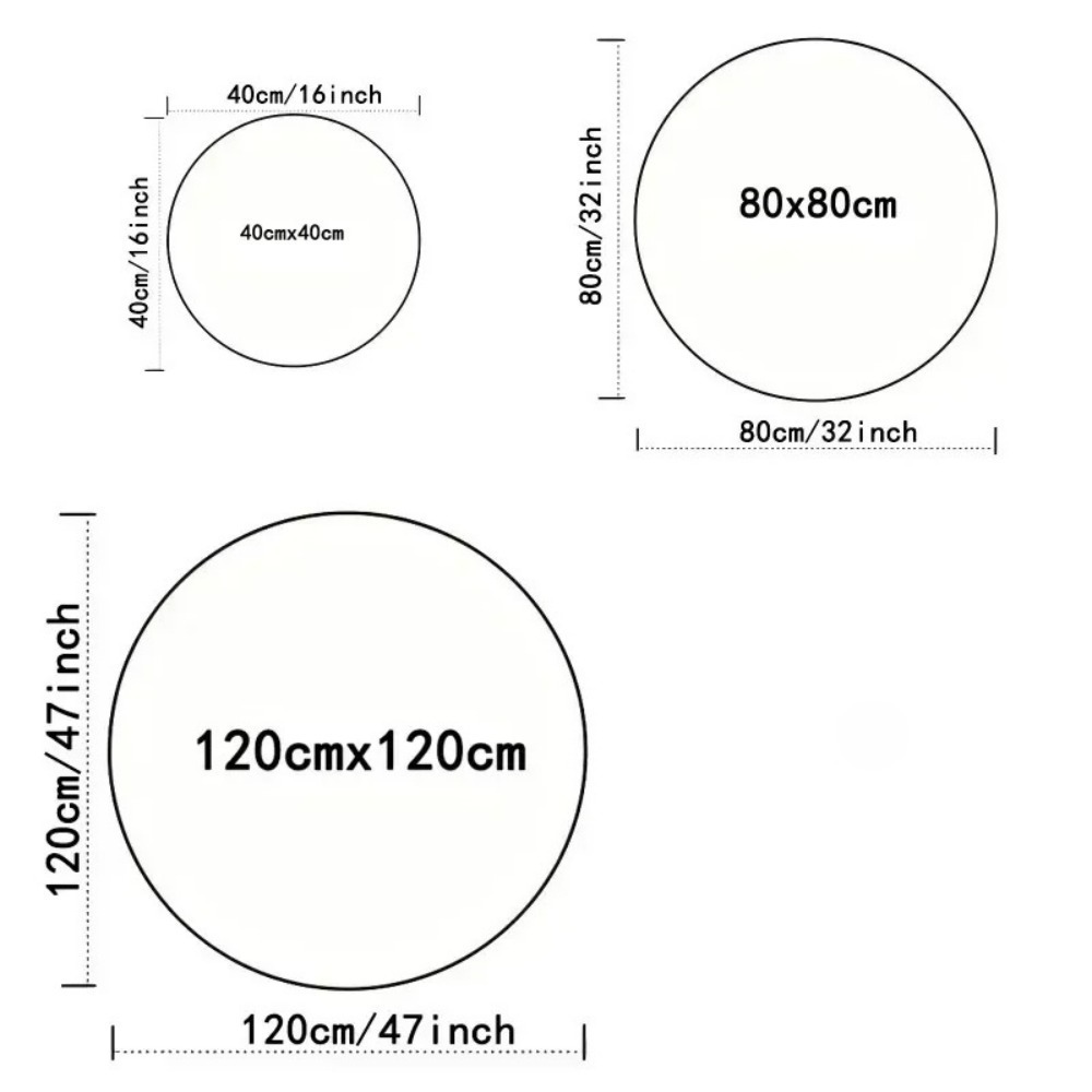 2D Cave Koi Pond Circular Prin - Home Textiles Plaid recensione e prezzo