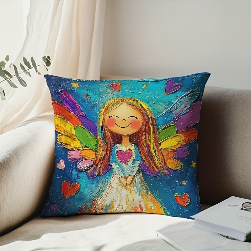 Colorful Angel Wings Pillow Co - Pillow Insert 18X18 recensione e prezzo