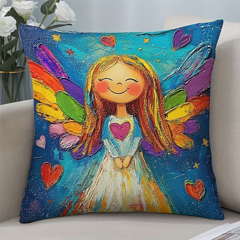 Colorful Angel Wings Pillow Co - Pillow Insert 18X18 recensione e prezzo