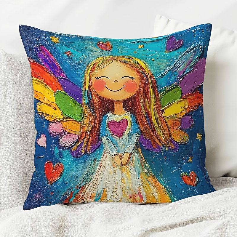 Colorful Angel Wings Pillow Co - Pillow Insert 18X18 recensione e prezzo