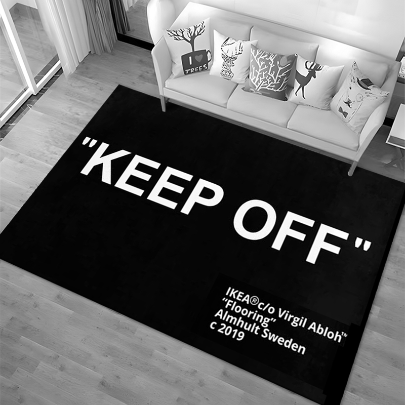 Keep Off Area Rugs 3D Printed  - Home Textiles Plaid recensione e prezzo