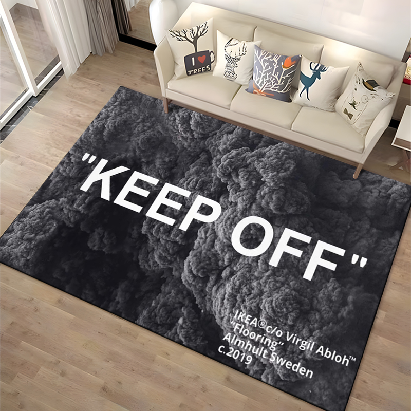 Keep Off Area Rugs 3D Printed  - Home Textiles Plaid recensione e prezzo
