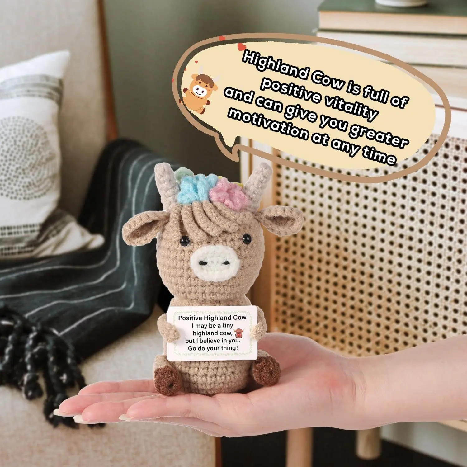 Crochet Emotional Cow Doll Dec - Home Textiles Europe recensione e prezzo
