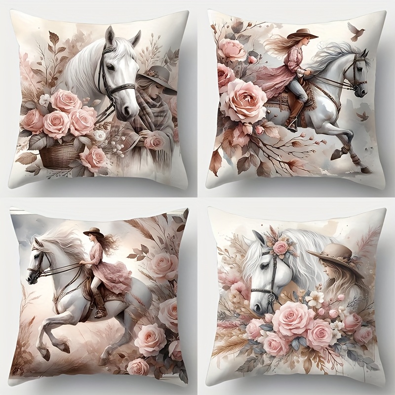 Pillow Covers Set of 4 Sofa Cu - Pillow Insert 18X18 recensione e prezzo