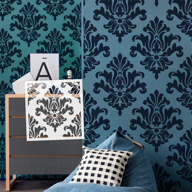 40cm - 80cm Stencil Wall For P - Vintage Home Textiles recensione e prezzo