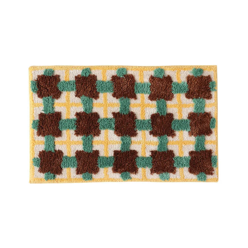 VIKAMA Non-Slip Floor Mat, Pla - Home Textiles Plaid recensione e prezzo