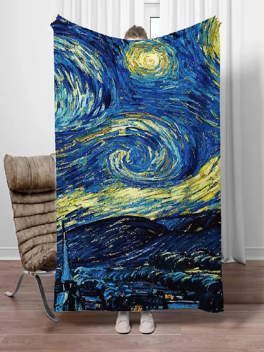 Van Gogh Boho Throw Blanket fo - Home Textiles Luxury recensione e prezzo