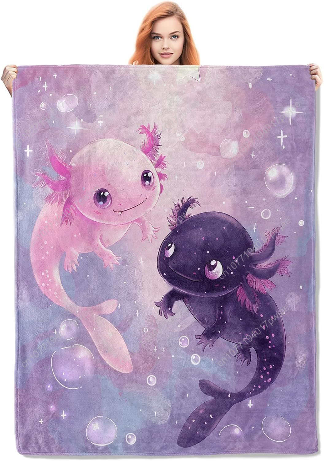 Axolotl Blanket Cute Axolotls  - Quality Home Textiles recensione e prezzo