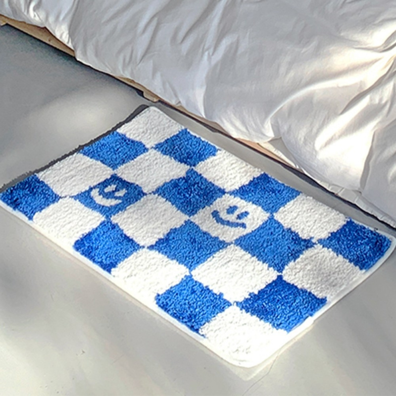 VIKAMA Checkerboard Print Door - Home Textiles Plaid recensione e prezzo