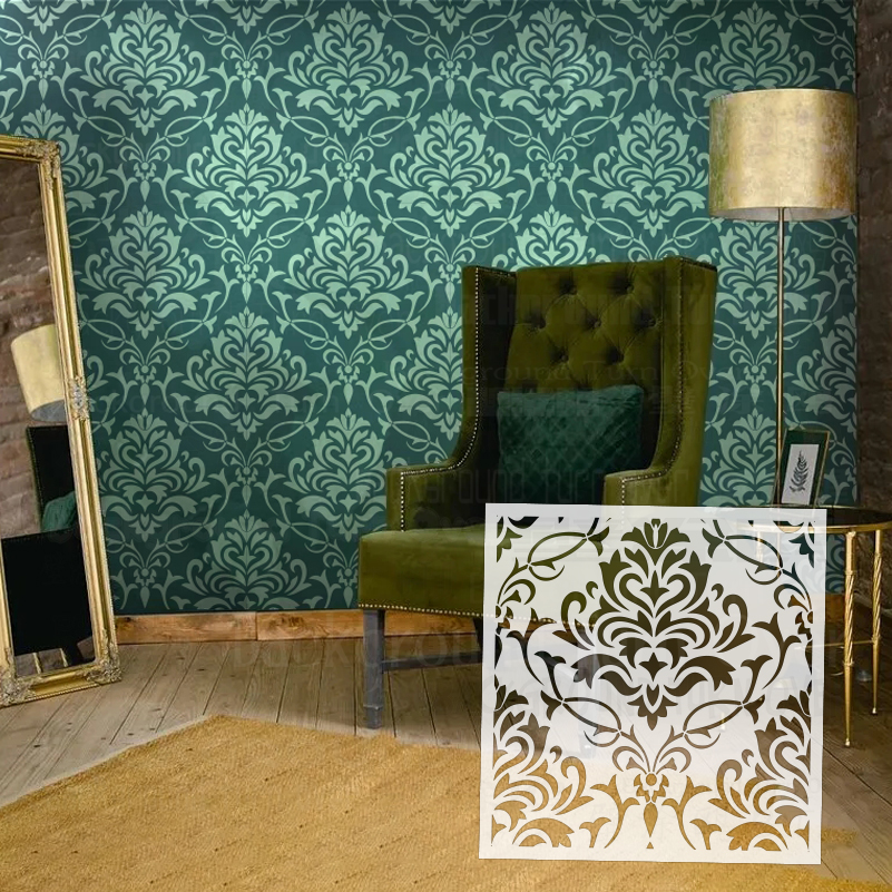 40cm - 80cm Wall Stencil Decor - Vintage Home Textiles recensione e prezzo