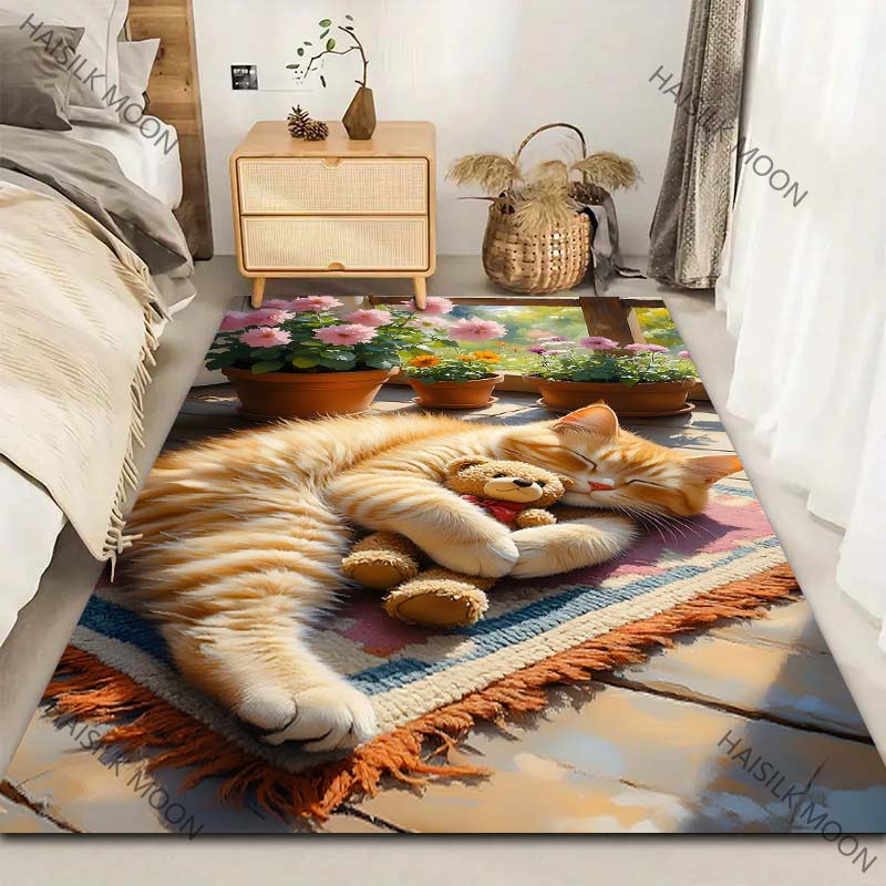 Orange Cat in The Afternoon Pa - Luxury Home Textiles Usa recensione e prezzo