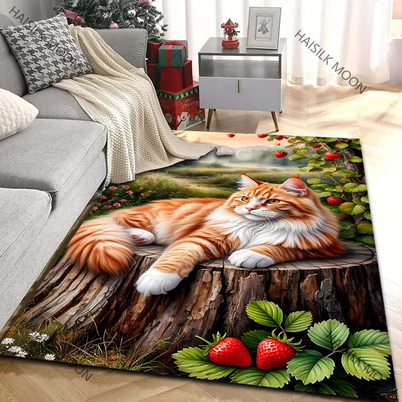 Orange Cat in The Afternoon Pa - Luxury Home Textiles Usa recensione e prezzo