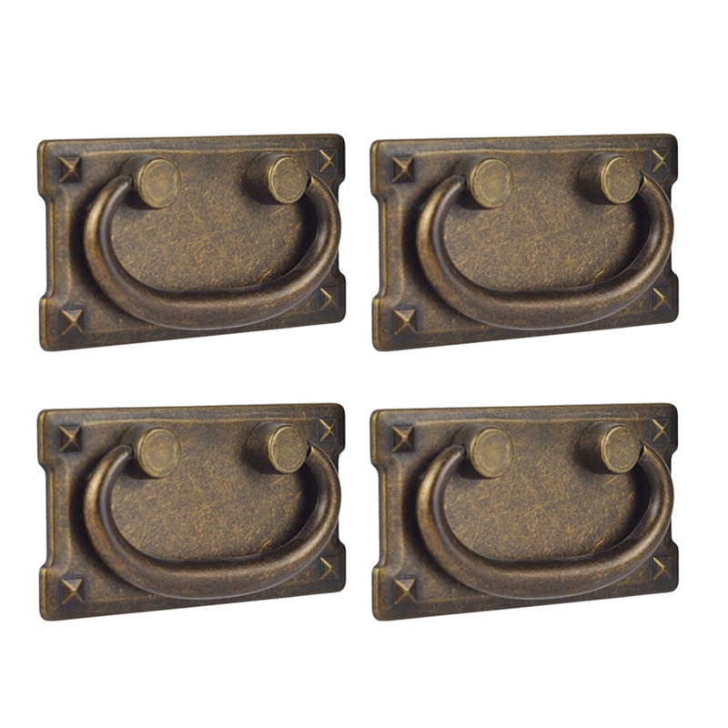 4Pcs Vintage Antique Bronze Dr - Vintage Home Textiles recensione e prezzo