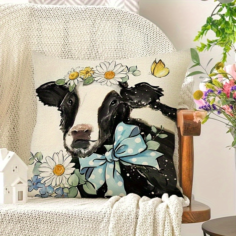 Pillow Covers Set of 4 Farm An - Pillow Insert 18X18 recensione e prezzo