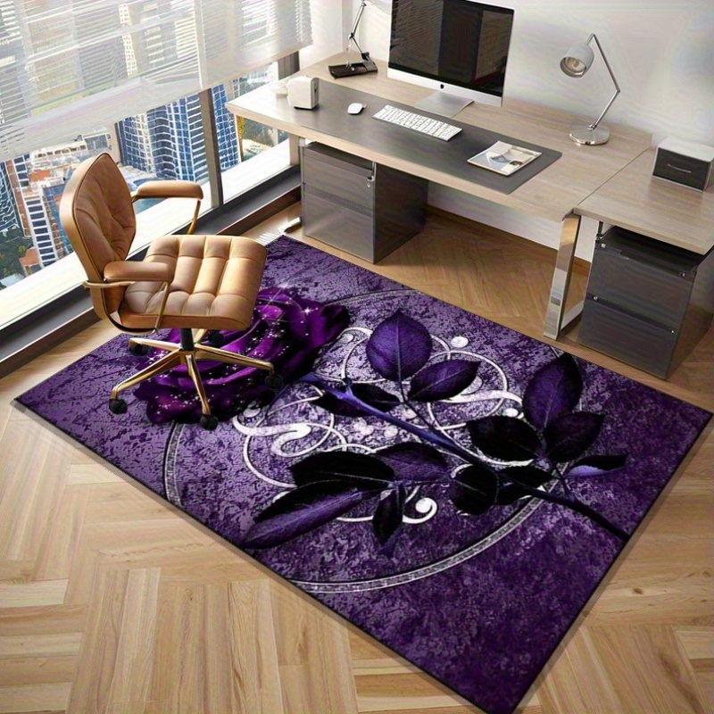 Purple Leaf Rug for Elegant Of - Luxury Home Textiles Usa recensione e prezzo