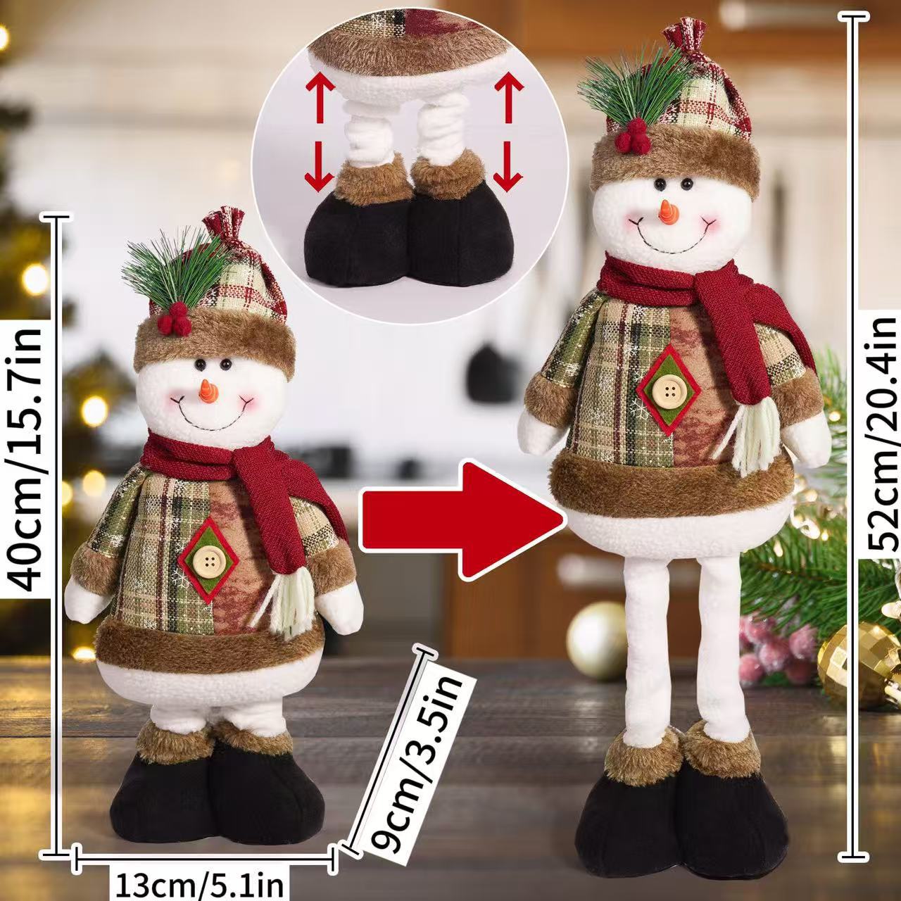 1/3pcs Festive Christmas Decor - Home Textiles Store recensione e prezzo