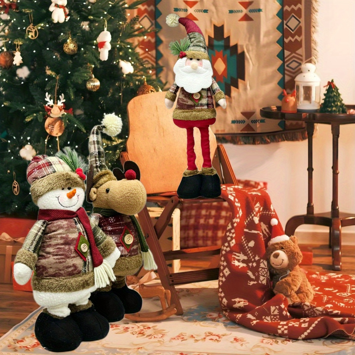 1/3pcs Festive Christmas Decor - Home Textiles Store recensione e prezzo