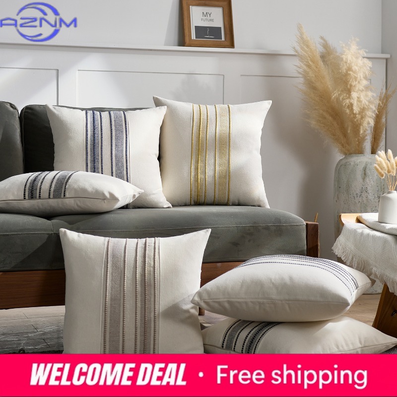Nordic modern simple yarn-dyed - Luxury Home Textiles Usa recensione e prezzo