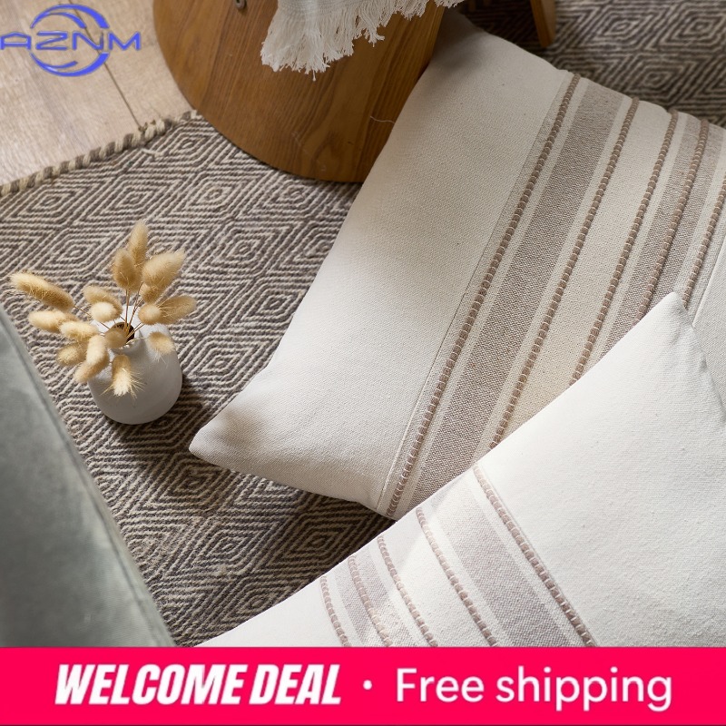 Nordic modern simple yarn-dyed - Luxury Home Textiles Usa recensione e prezzo
