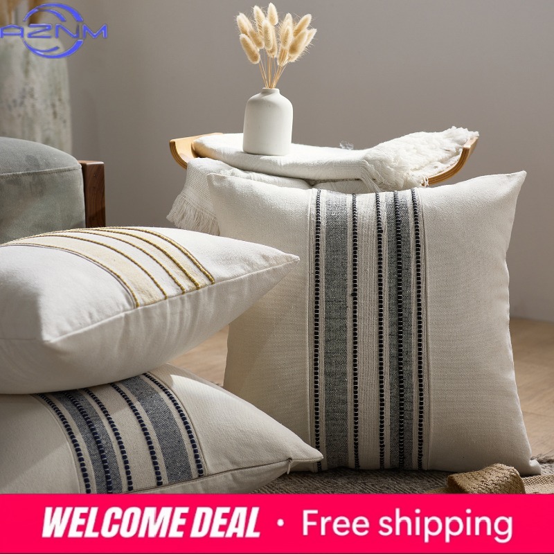 Nordic modern simple yarn-dyed - Luxury Home Textiles Usa recensione e prezzo