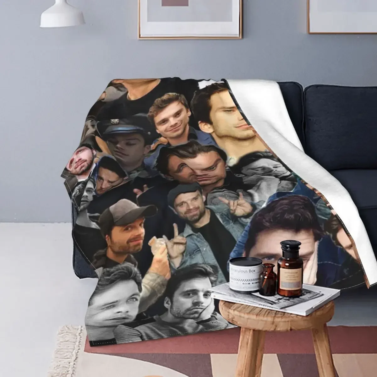 Anime Plaid Sebastian Stan War - Home Textiles Plaid recensione e prezzo