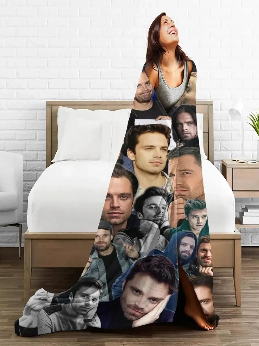 Anime Plaid Sebastian Stan War - Home Textiles Plaid recensione e prezzo