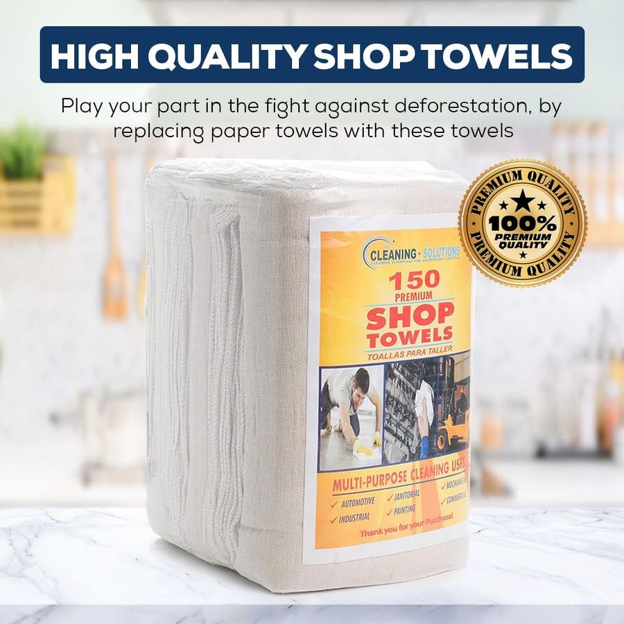 Cotton Shop Towels 14x12 145 P - Home Textiles Industry recensione e prezzo