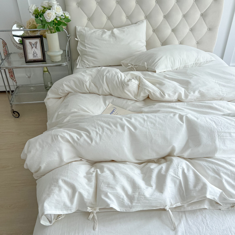 White Minimalist Comforter Cov - Luxury Home Textiles Usa recensione e prezzo