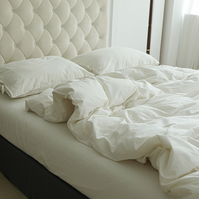 White Minimalist Comforter Cov - Luxury Home Textiles Usa recensione e prezzo