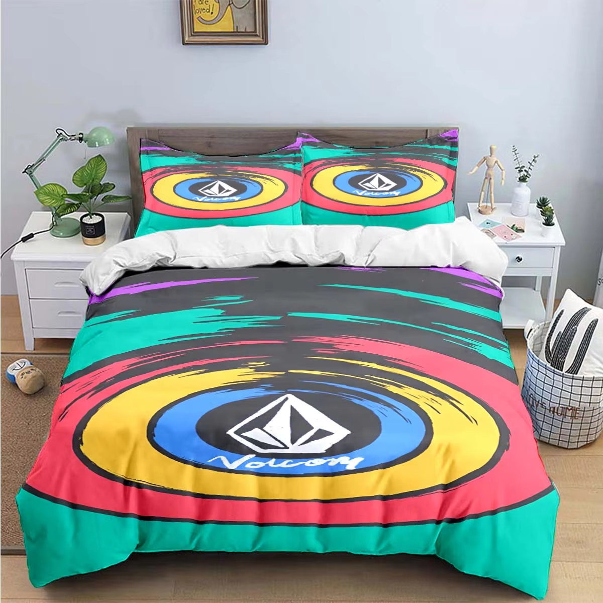 New V-VOLCOM 3d Print Bedding  - Luxury Home Textiles Usa recensione e prezzo