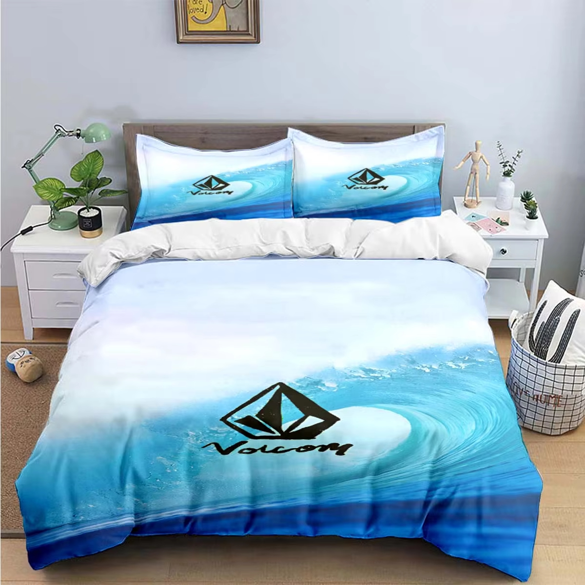 New V-VOLCOM 3d Print Bedding  - Luxury Home Textiles Usa recensione e prezzo