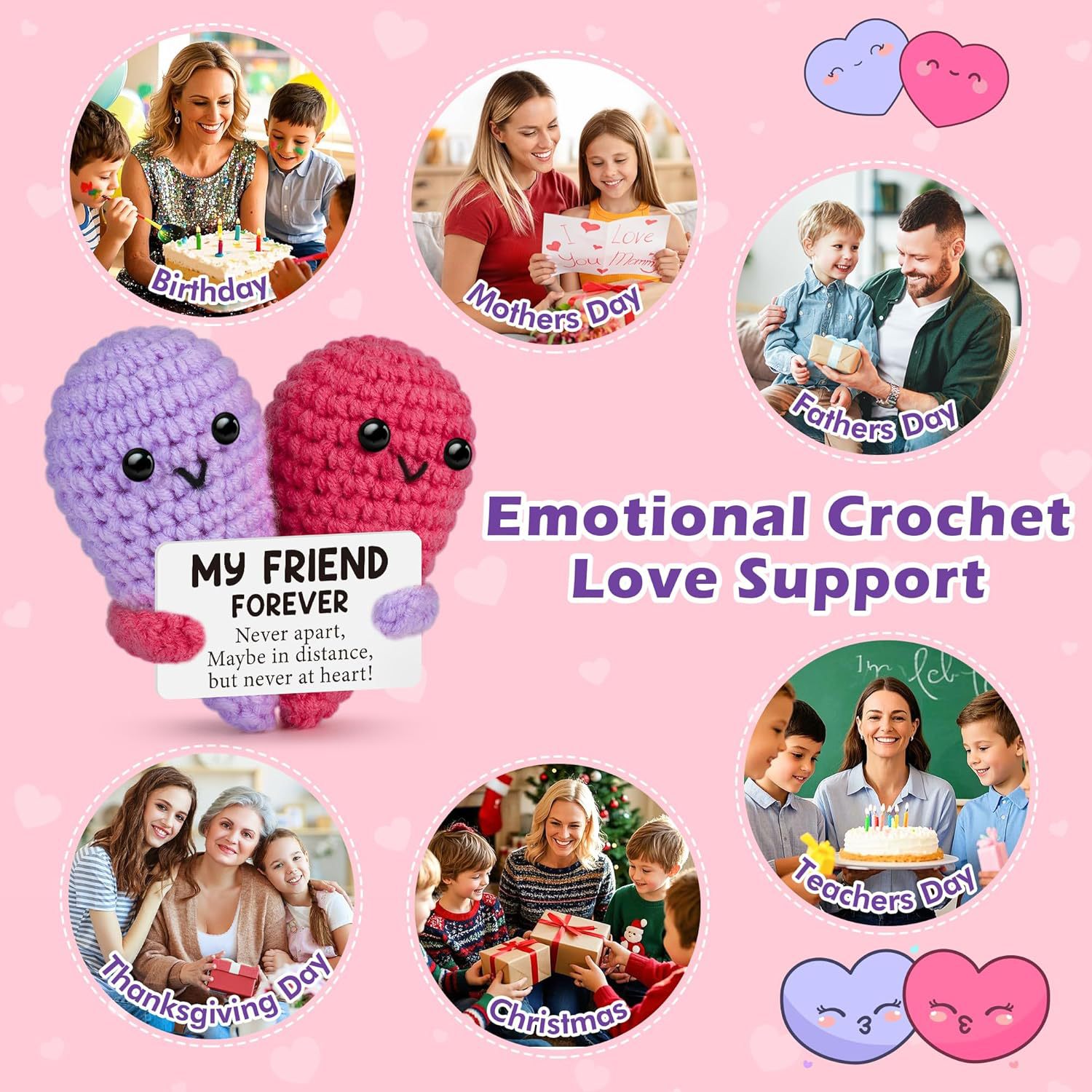Cute Crochet Emotional Support - Home Textiles Europe recensione e prezzo
