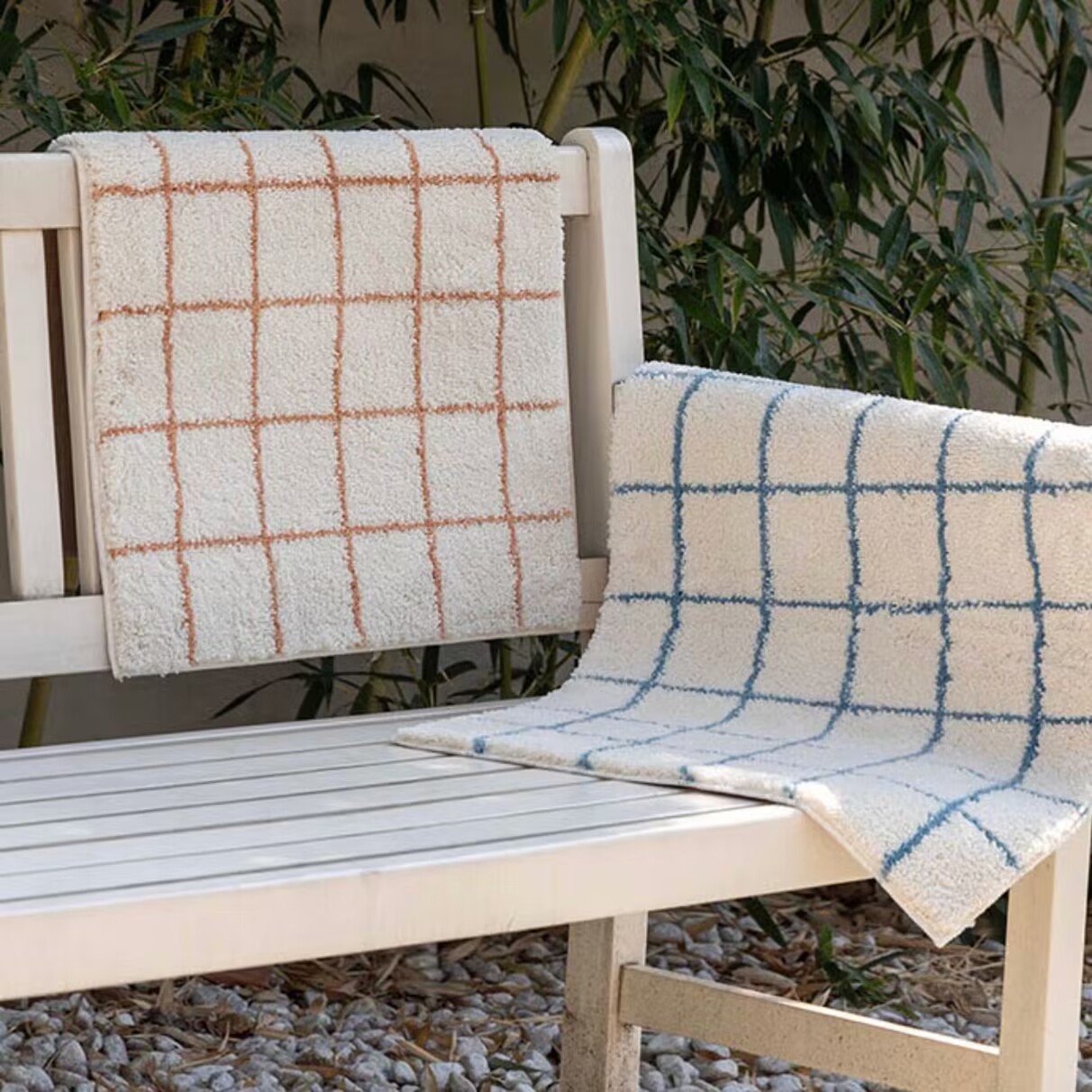 Retro Striped Plaid Absorbent  - Home Textiles Plaid recensione e prezzo