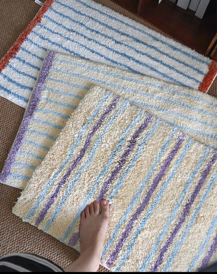 Retro Striped Plaid Absorbent  - Home Textiles Plaid recensione e prezzo